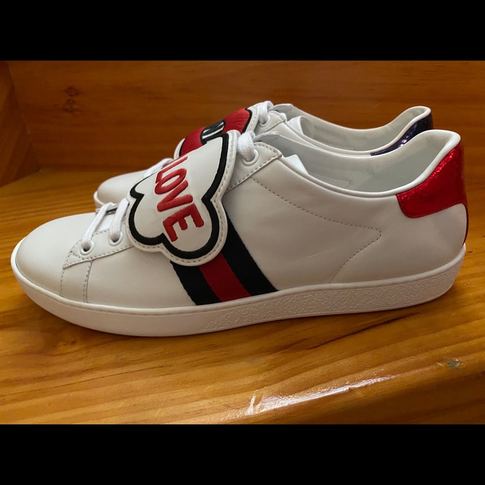 Gucci ACE SNEAKERS “BLIND FOR LOVE”♥️ - Picture 3 of 7